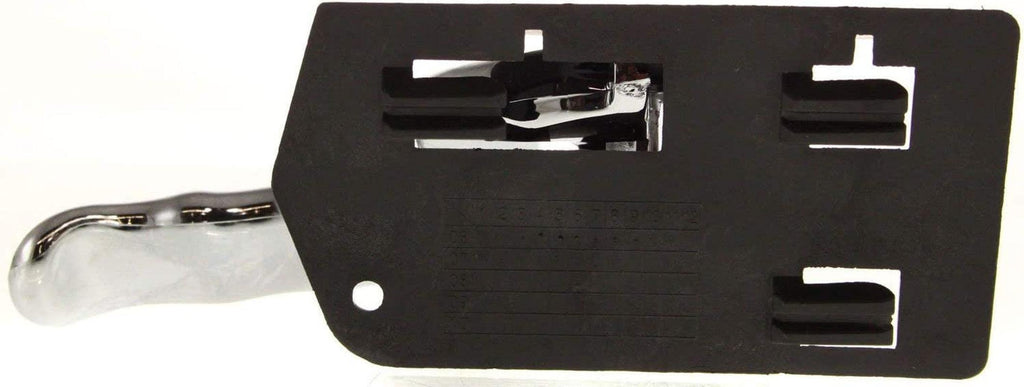 Interior Door Handle Set Compatible with 2000-2006 Chevrolet Tahoe, Fits 2000-2006 GMC Yukon, Fits 2002-2006 Cadillac Escalade Front, Driver and Passenger Side Chrome