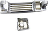 for Nissan Titan Exterior Door Handle Front, Driver Side Chrome (2004-2015) | with Key Hole| Trim:All Submodels