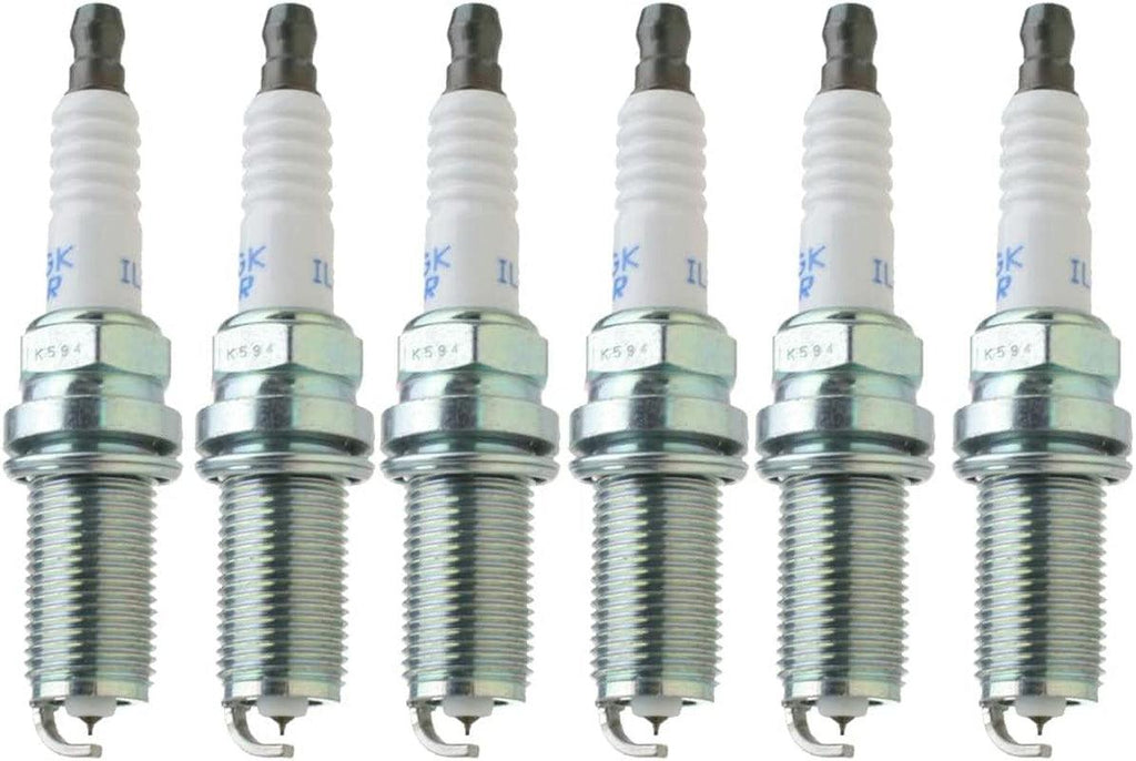NGK Set of 6 Laser Iridium Spark Plugs for Volvo Land Rover L6 Subaru H6