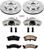 KCOE1534 Autospecialty 1-Click OE Replacement Brake Kit with Calipers