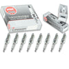 8 Pcs NGK V-Power Spark Plugs for 1999-2013 Chevrolet Silverado 1500 5.3L Bo