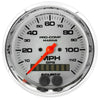 3-3/8 in. GPS SPEEDOMETER 0-120 MPH MARINE CHROME ULTRA-LITE - greatparts