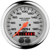 3-3/8 in. GPS SPEEDOMETER 0-200 MPH MARINE CHROME ULTRA-LITE - greatparts