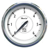 Newport SS 4 Inch Tach (6000 RPM) Gas-I/O - 45002
