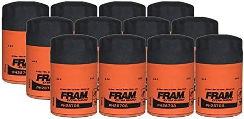 PH2870A Extra Guard Passenger Car Oil Filter - Pack of 12