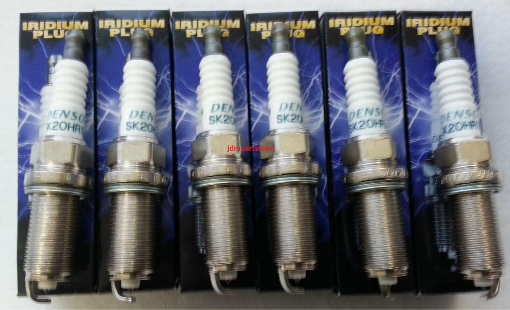 6PC DENSO IRIDIUM POWER SK20HR11 / 3421 LONG LIFE SPARK PLUGS (FOR TOYOTA LEXUS)