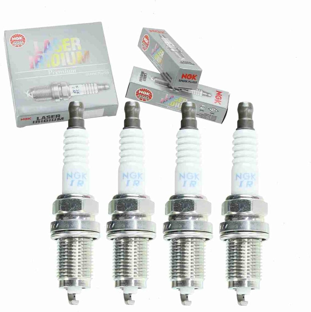 4 Pc NGK Laser Iridium Spark Plugs Compatible with Honda Element 2.4L L4 2003-2011