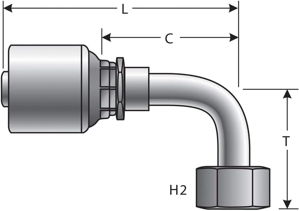 G25181-1616 Hydraulic Coupling