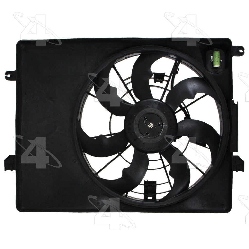 Four Seasons Engine Cooling Fan Assembly for Tucson, Sportage 76334