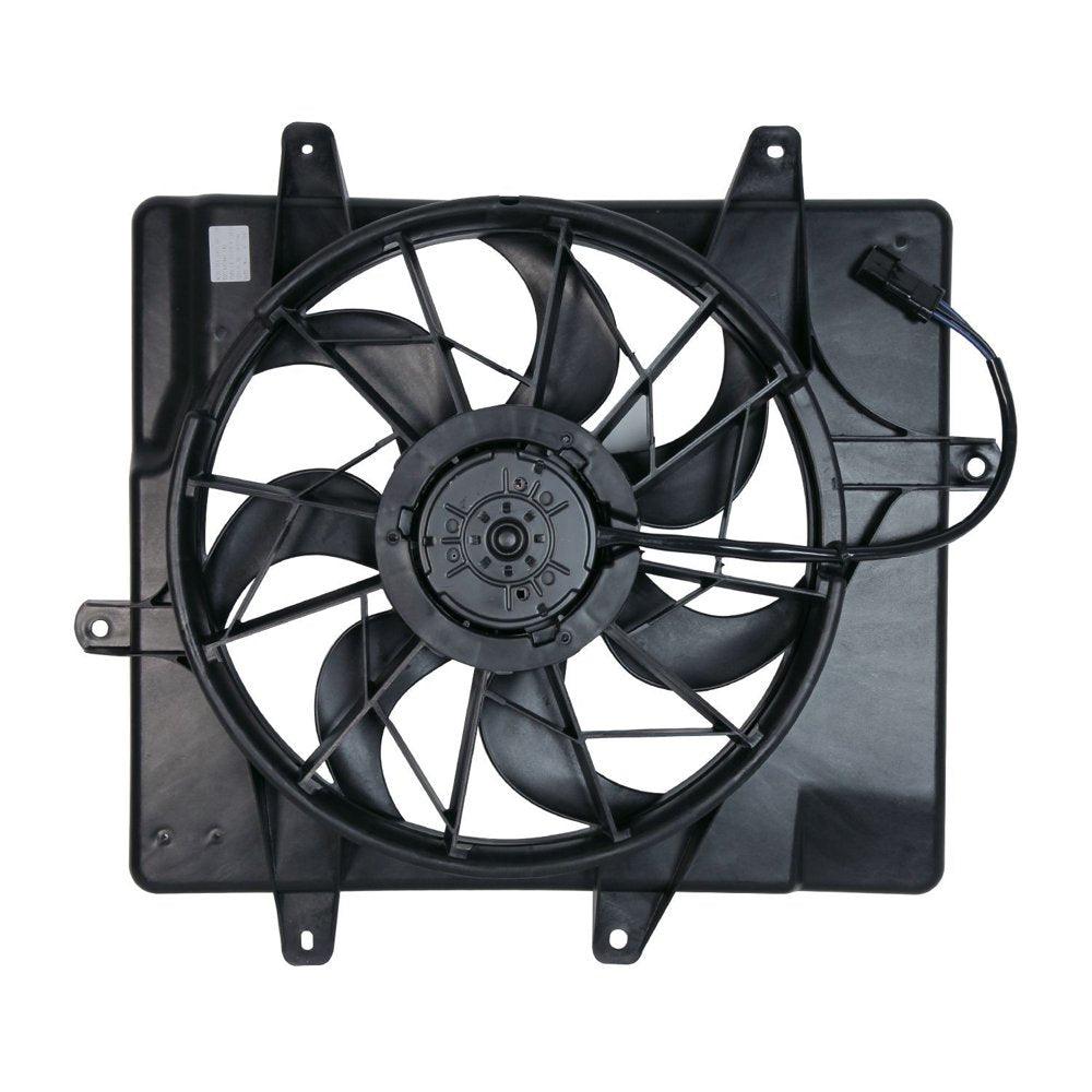 620440 Dual Radiator and Condenser Fan Assembly for 01-08 PT Cruiser