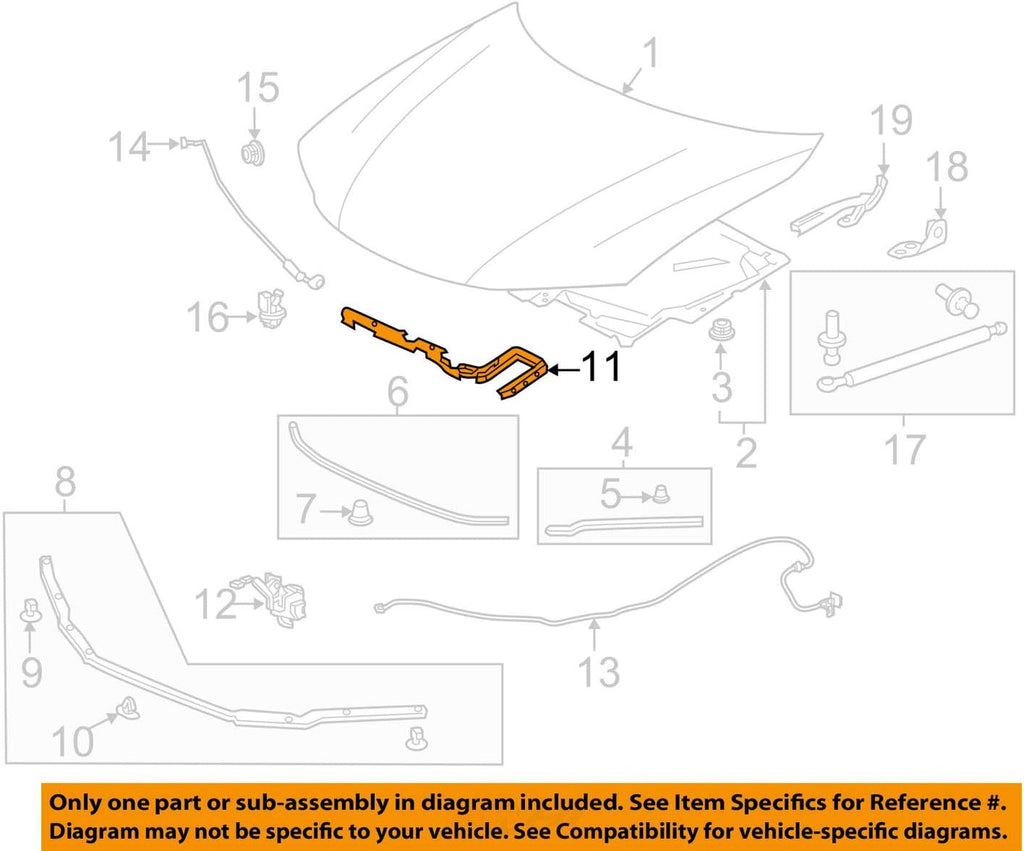 Genuine Parts - Rubber, In. Seal (74146-T2A-A01)