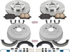 KOE15064DK Autospecialty Front and Rear Replacement Brake Kit-Oe Brake Drums & Ceramic Brake Pads