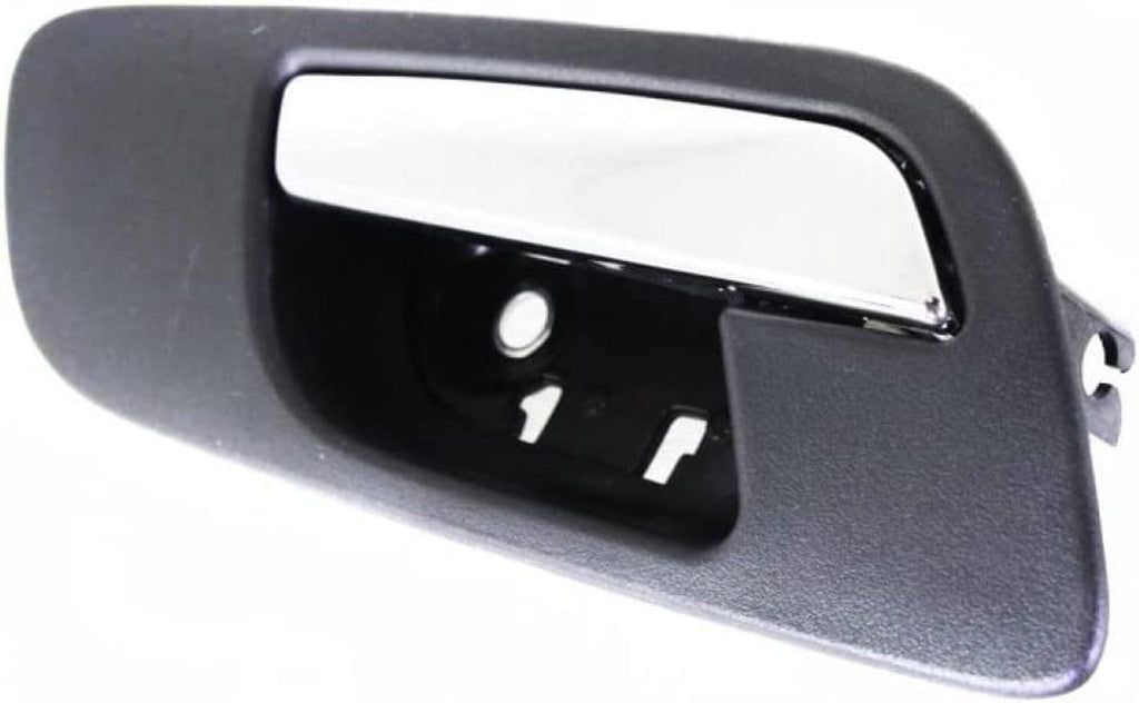 for GMC Yukon XL 1500 Interior | Door Handle Front, Driver Side Black Bezel with Chrome Lever (2007-2014) Trim : Sle/Slt/Denali