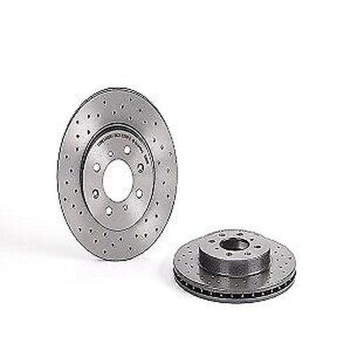 Brembo Front Disc Brake Rotor for Civic, Integra, Civic Del Sol (09.5509.1X)