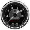 3 3/8 in. SPEEDOMETER 140 MPH GPS PRESTIGE BLK. DIAMOND - greatparts