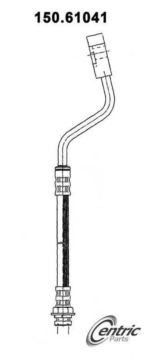 Centric Brake Hydraulic Hose for Taurus, Sable 150.61041