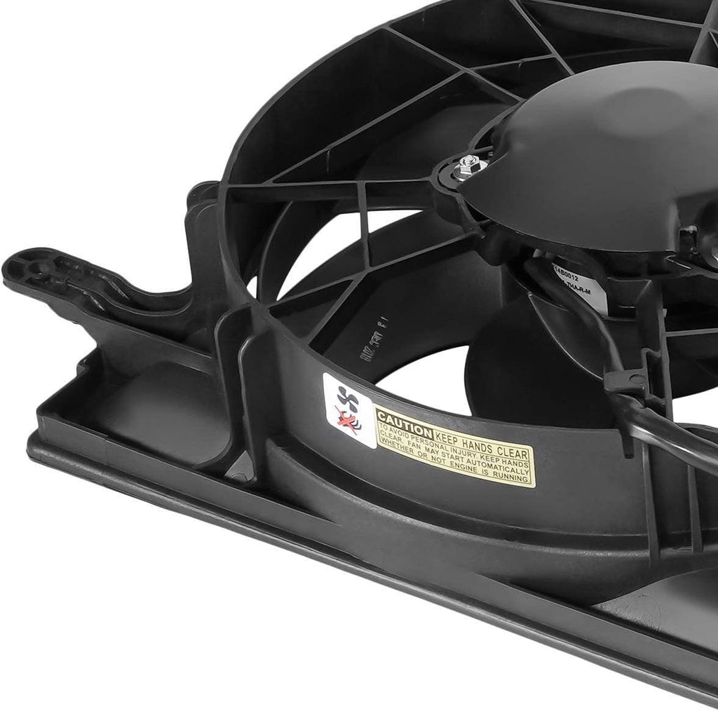 OEM-RF-0128 GM3115219 Factory Style Radiator Cooling Fan Assembly Replacement,Black