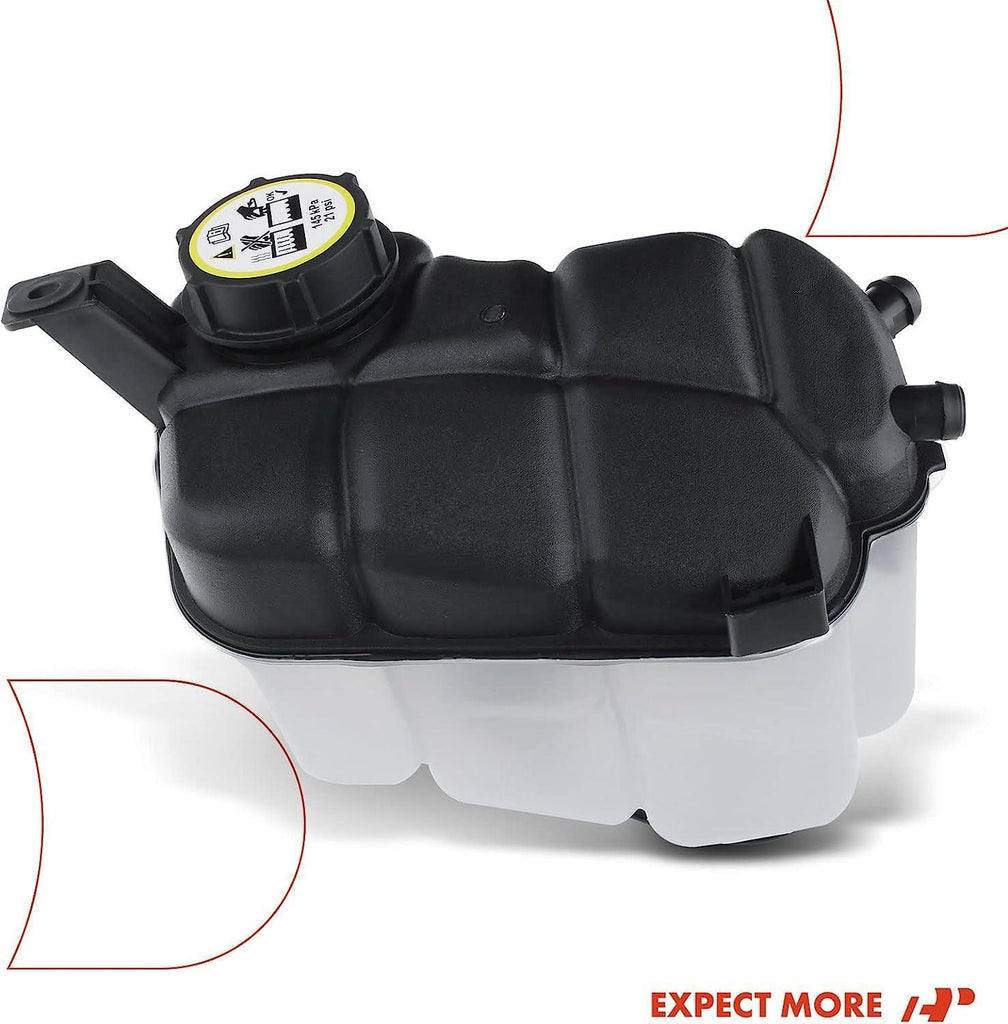 A-Premium Engine Coolant Overflow Recovery Reservoir Tank [With Cap & Sensor] Compatible with Land Rover LR2, Range Rover Evoque 2012-2015 & Volvo S60, S80, V60 Cross Country, XC60, XC70, [Fits 2.0L]