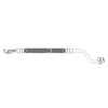 Centric Brake Hydraulic Hose for Sorento, Santa Fe 150.51326