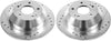 JBR1532XPR Rear Evolution Drilled & Slotted Rotor Pair