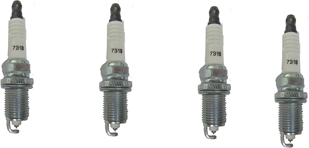Champion 7318 RC12PMPB4 Double Platinum Spark Plug Pack of 4