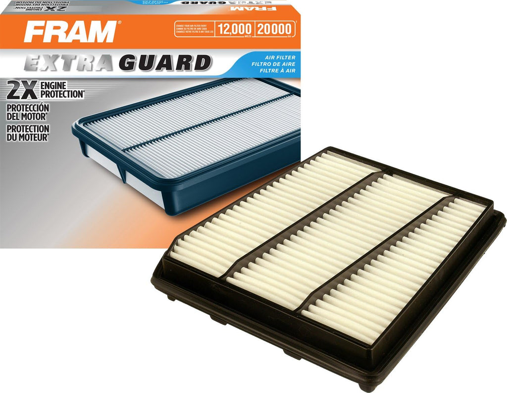 FRAM Extra Guard Rigid Rectangular Panel Engine Air Filter Replacement, Easy Install W/ Advanced Engine Protection and Optimal Performance, CA8188