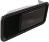 for Jeep Wrangler TJ Exterior Door Handle 1997-2006 Passenger Side | Front | Smooth Black | Trim:All Submodels | CH1311144 | 55176548AB