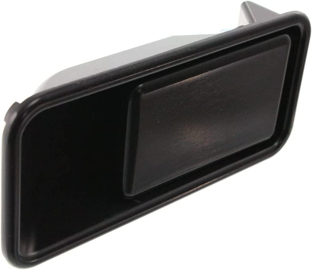 for Jeep Wrangler TJ Exterior Door Handle 1997-2006 Passenger Side | Front | Smooth Black | Trim:All Submodels | CH1311144 | 55176548AB