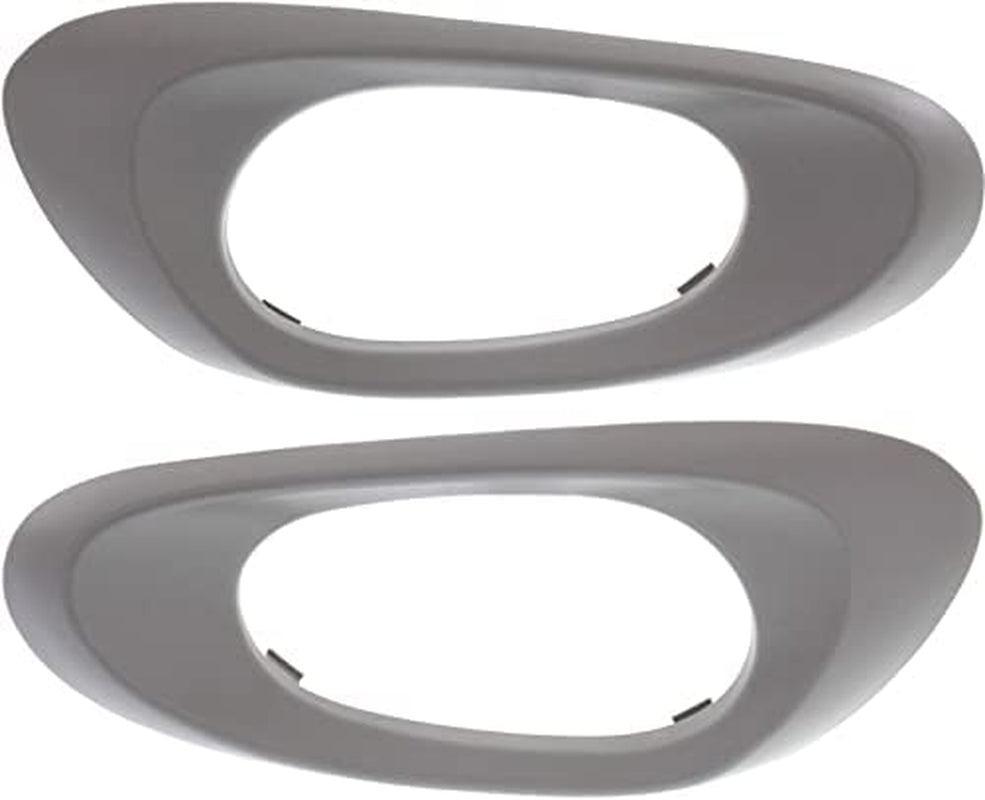 Door Handle Trim Set of 2 Compatible with 2002-2009 Chevrolet Trailblazer, Fits 2002-2006 Chevrolet Trailblazer EXT Rear, Driver and Passenger Side