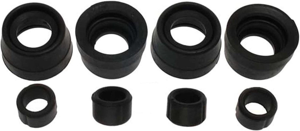 Professional 18K2486 Inner and Outer Front Disc Brake Caliper Rubber Bushing Kit