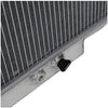 3 Core Manual Transmission 24" Driver/Left Side Radiator Compatible with Ford Mustang V8 1967-1970