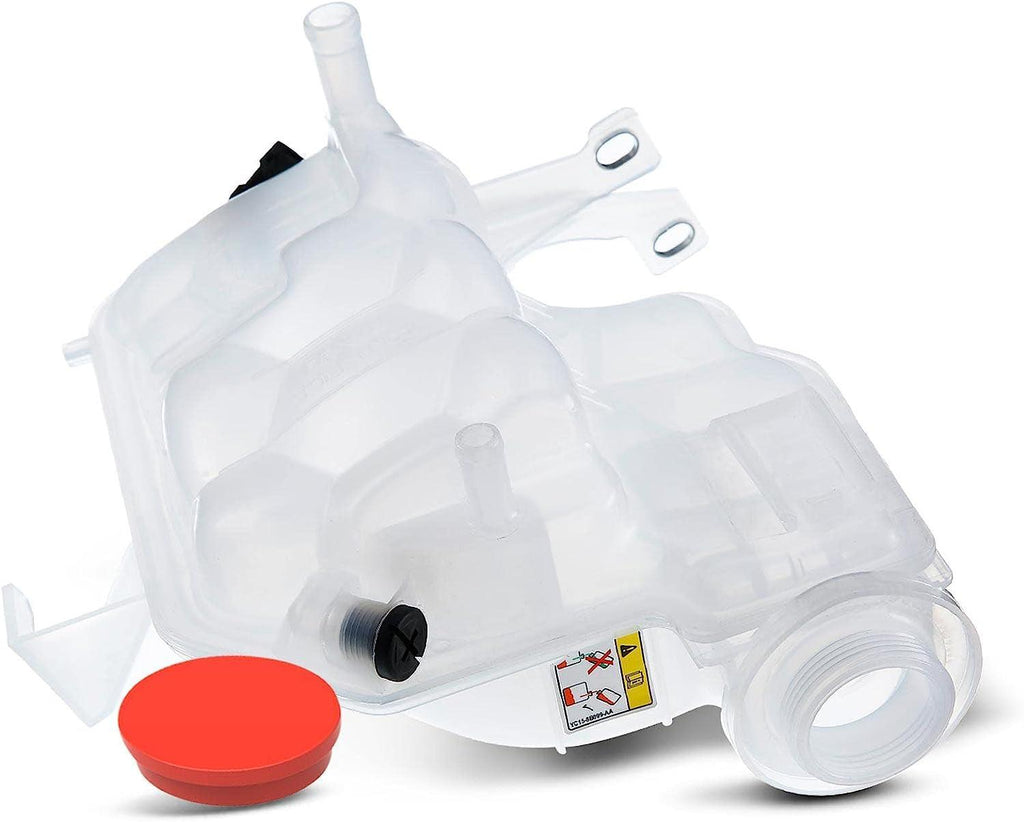 A-Premium Coolant Recovery Overflow Reservoir Tank - with Sensor - Compatible with Land Rover (L319) LR3 05-09, LR4 10-16 & (L320) Range Rover Sport 06-13, Sport Utility, Replace# PCD500030, PCF500011