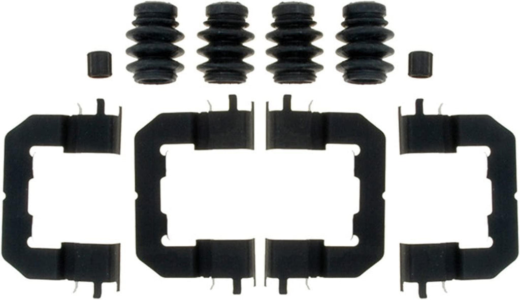 Gold 18K2110X Front Disc Brake Caliper Hardware Kit with Clips, Seals, and Bushings