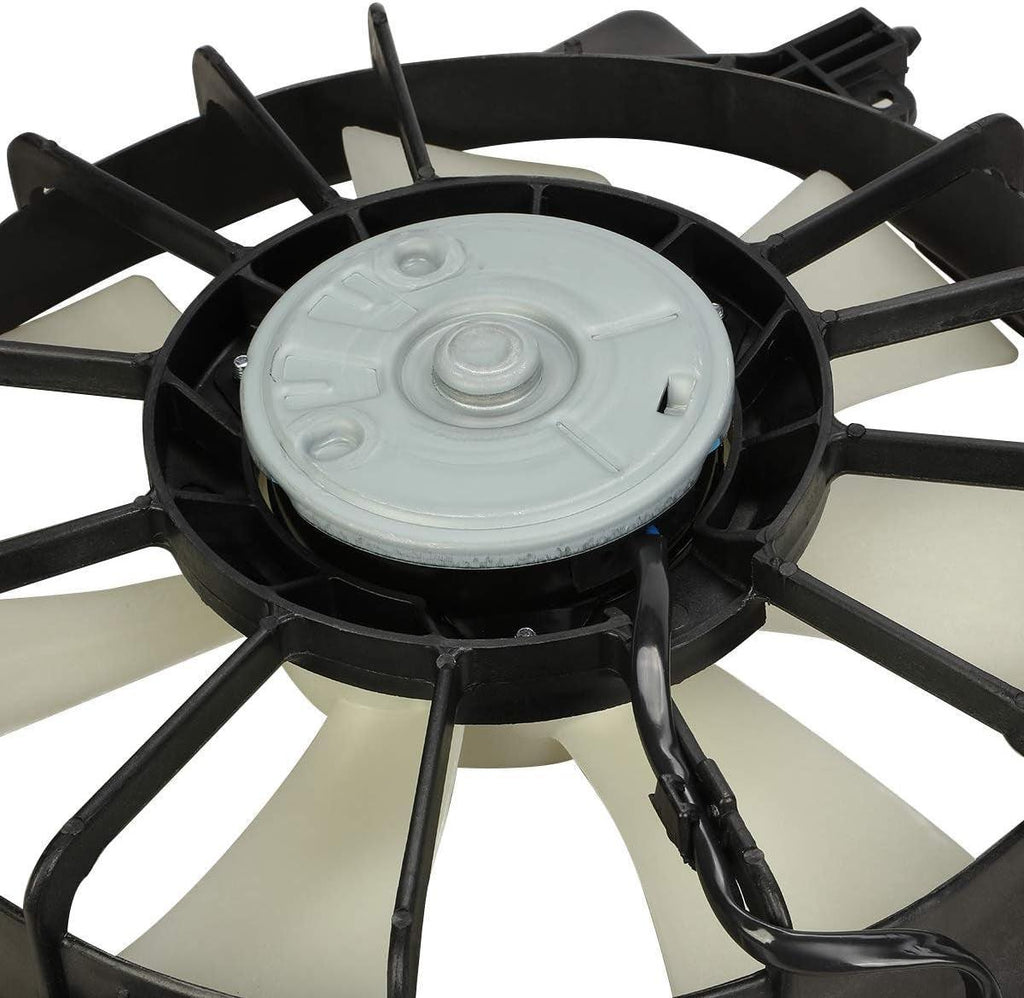 OEM-RF-0190 Factory Style Radiator Cooling Fan Assembly Cooling Efficiency Improved Direct Replacement [Compatible with 02-06 Acura RSX]