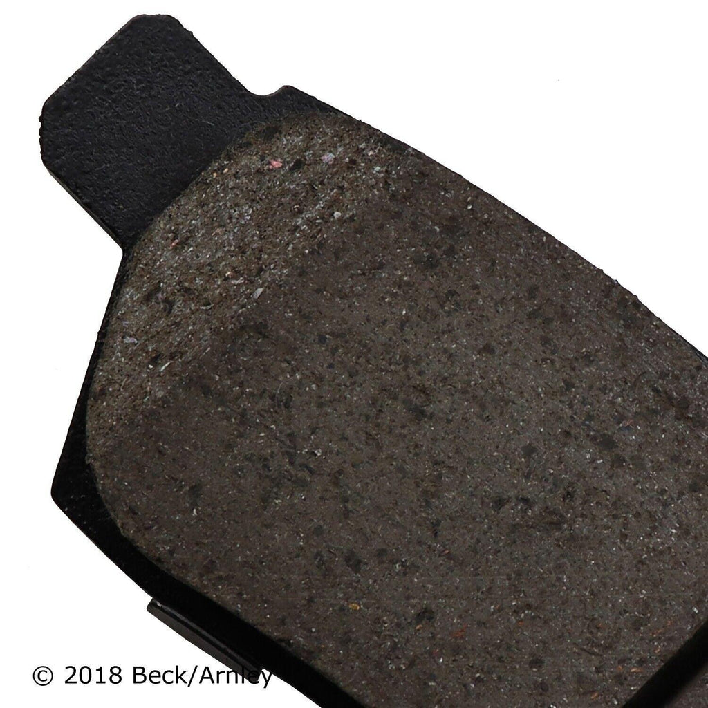 Beck Arnley Rear Disc Brake Pad Set for Frontier, Xterra, Equator (089-1727)