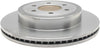 780145R Professional Grade Disc Brake Rotor, Silver, Medium