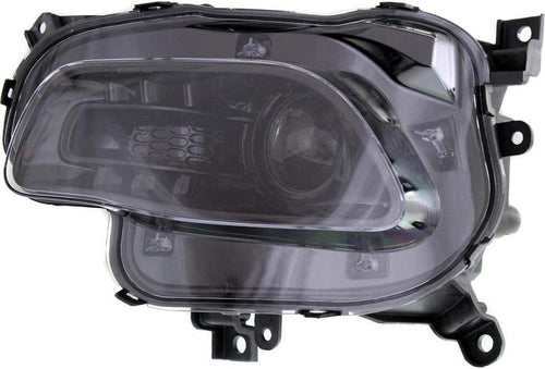For Jeep Cherokee Headlight 2014-2017 Driver Side | Halogen | Black Trim | CH2502249 | 68102847AE