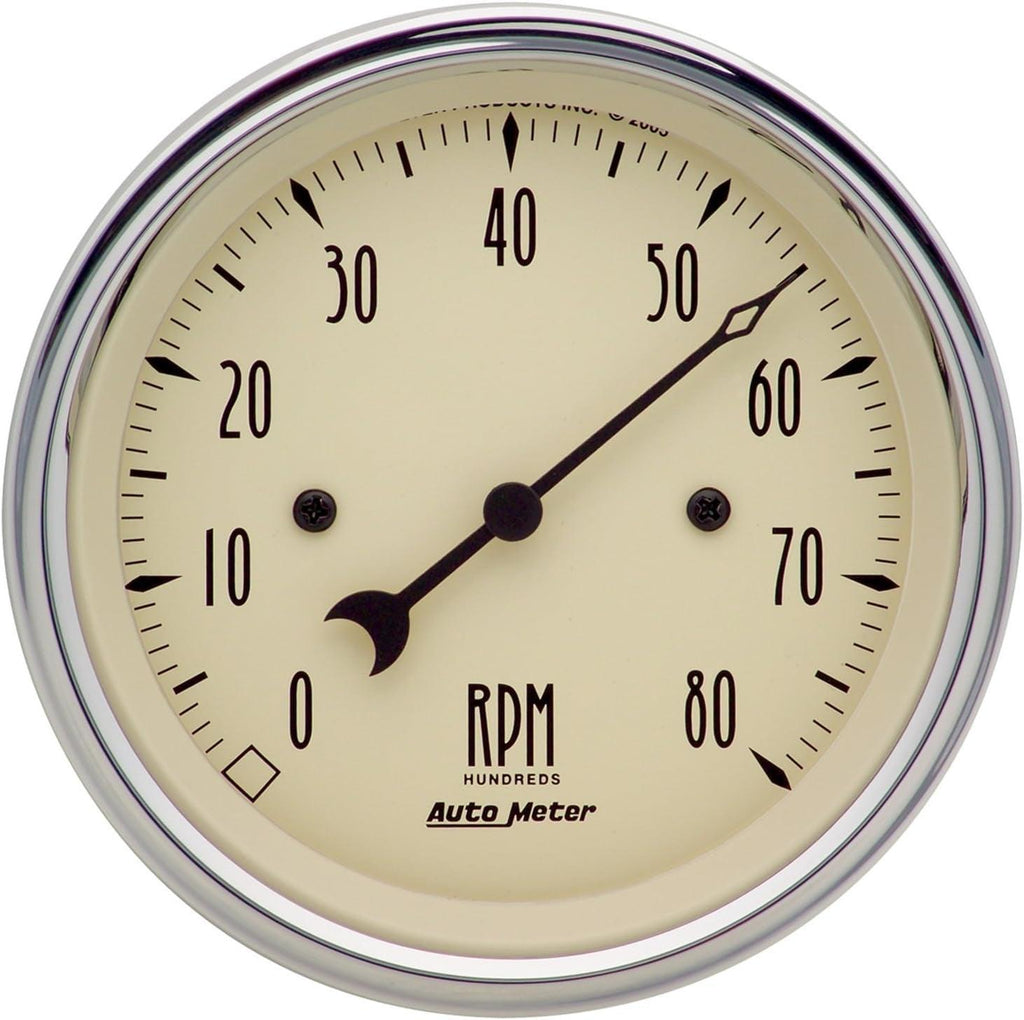 1890 Antique Beige Electric Tachometer