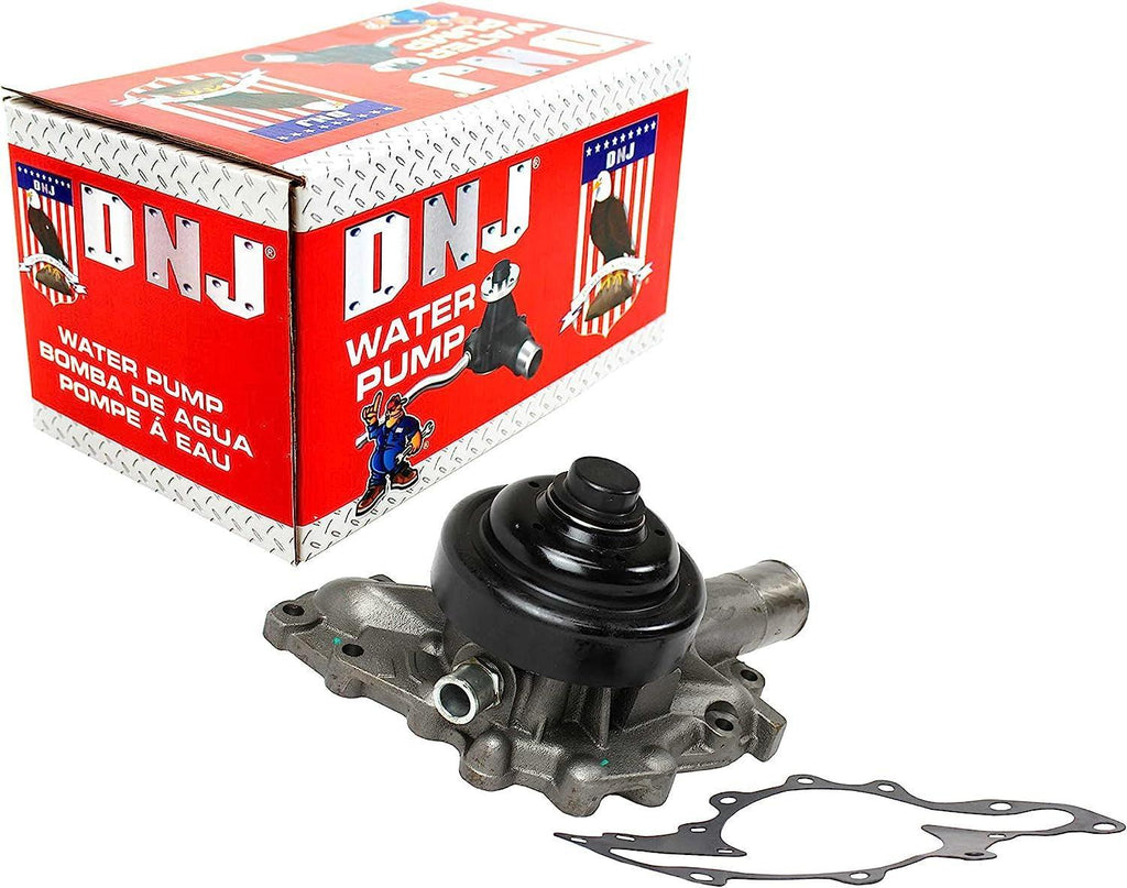 DNJ WP3195B Water Pump for 99-04/ AM General, Chevrolet, GMC, Hummer C1500 Suburban, C2500, C2500 Suburban, C3500, Express 2500, Express 3500, H1, Hummer, K1500 Suburban, K2500 Suburban, 6.5L, OHV, V8