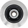 Gold 18A874 Black Hat Front Disc Brake Rotor and Hub Assembly