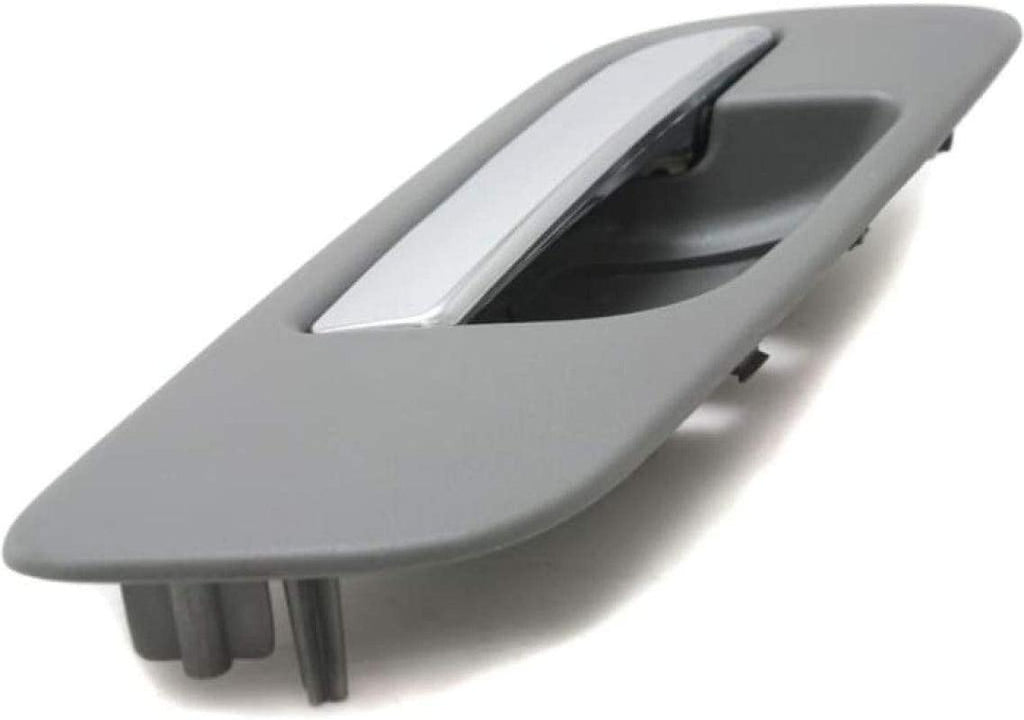 for Chevy Avalanche Interior Door Handle Front Driver Side Gray Bezel with Chrome Lever 2007-2013 | Trim:All Submodels
