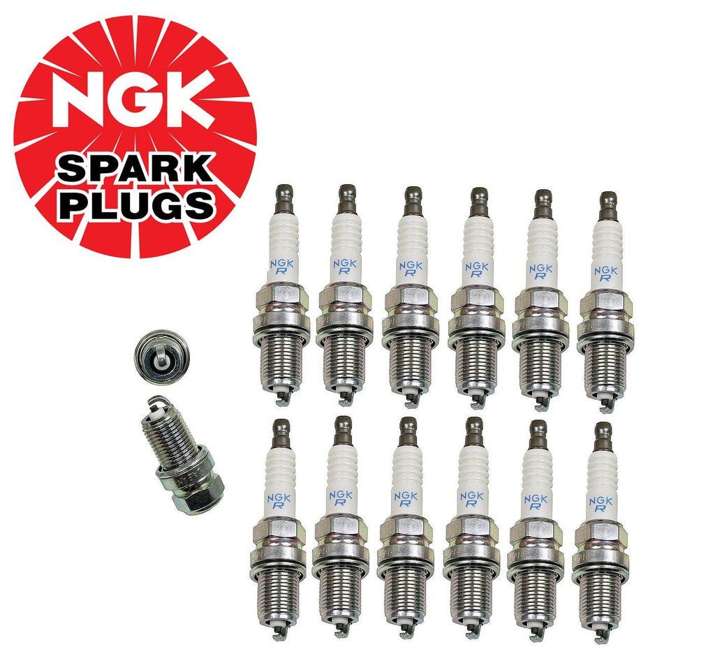 Spark Plugs Plug Set 12Pcs Original NGK Mercedes 112 V6 C CLK E ML