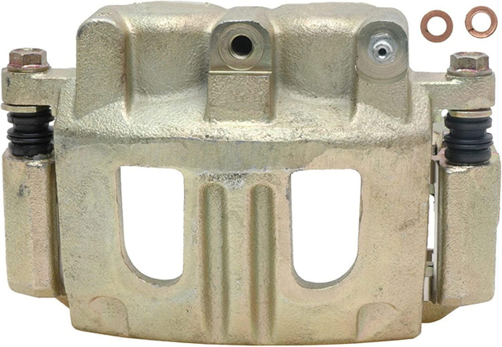 Gold 18FR2228 Front Driver Side Disc Brake Caliper Assembly (Friction Ready Non-Coated), Remanufactured