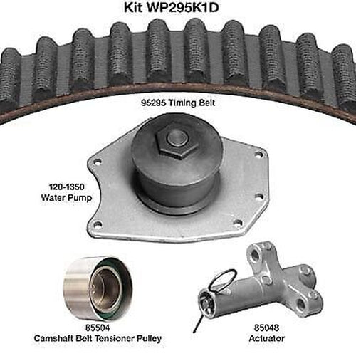 Engine Timing Belt Kit with Water Pump for 300M, Concorde, Intrepid WP295K1D