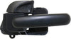 for Ford Explorer Interior Door Handle Rear, Driver Side Textured Black (2002-2005) | with Door Lock Button| Trim:All Submodels