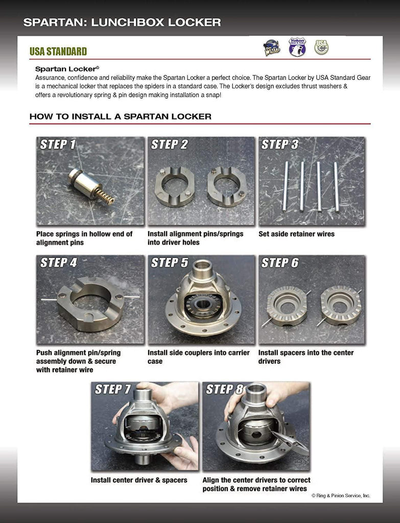 Spartan Locker for Dana 30 Differential 27 Spline (SL D30-27)