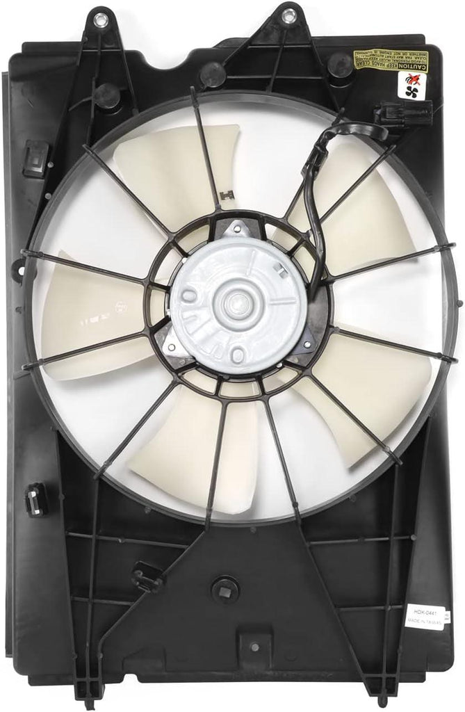 OEM-RF-0748 Factory Style Radiator Fan Assembly Compatible with 09-15 Honda Pilot / 09-14 Ridgeline