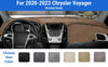 Dashboard Dash Mat Cover for 2020-2023 Chrysler Voyager (Brushed Suede)