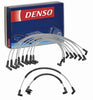 DENSO Spark Plug Wire Set Compatible with Ford F-150 5.0L 5.8L V8 1981-1993