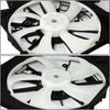 OEM-RF-1011 Factory Style Radiator Cooling Fan Assembly Compatible with 2008-2010 Highlander 3.3L Hybrid